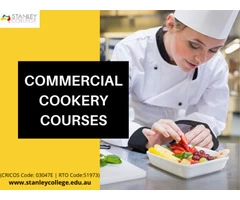 Want to be a part of fastest growing industry? Enrol now for certificate III in commercial cookery