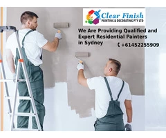 We Are Providing Qualified and Expert Residential Painters in Sydney