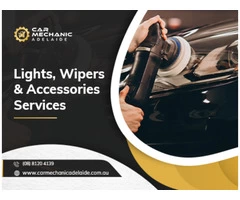 Don’t Forget To Check The Light, Wipers And Other Accessories, It Is For Your Safety.