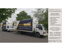 Kahlon Movers - Your Local And Affordable Movers
