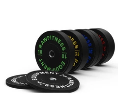 Buy Online Bumper  Plate  Set - Raw Fitness Equipment