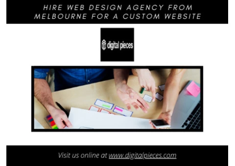 Hire web design agency from Melbourne for a custom website