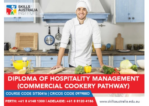 Give Wings To Your Career With Our Diploma in Commercial Cookery Course in Australia