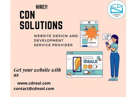 Website Development Services Company - Hire Website Developer
