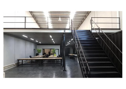 Dynamic Warehouse Solutions - Mezzanine floor office - 1/3