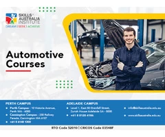 Find The Best Perth Colleges To Study Automotive Engineering Courses