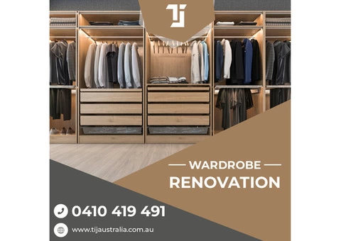 Custom Made Wardrobes Melbourne at TIJ Australia