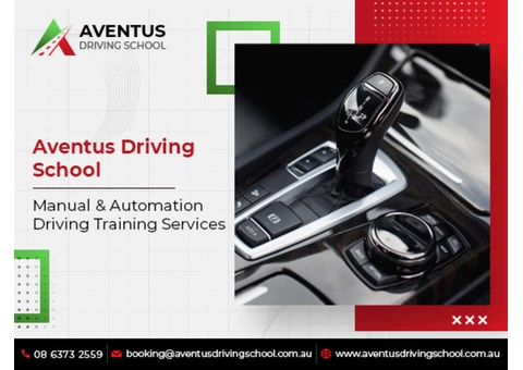 Want to learn to drive automatic vehicles - Enrol now for the automatic driving lesson.