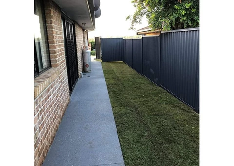 Install your Colorbond Fencing - 5/5