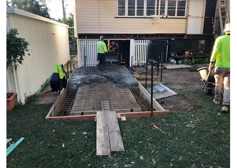 Concrete slab for above ground pool - 2/7