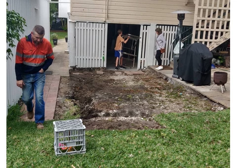 Concrete slab for above ground pool - 7/7