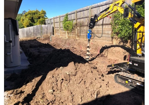 Retaining, turf and irrigation - 4/7