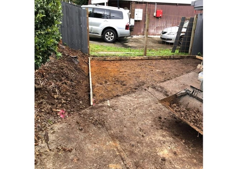 Concrete slab driveway extension - 3/3