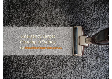 Emergency Carpet Cleaning Sydney