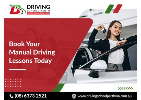 Want to learn manual driving lessons? Enrol Now!