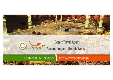eUmrah CRM | Travel Agency Accounting | Umrah Software for Travel Agent