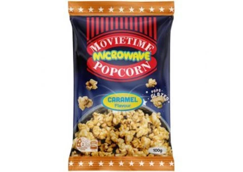 Make Microwave Popcorn in a Colorful Paper Bag - 1/3