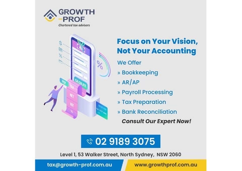 Growth Prof Is Your Trusted Sydney Accountant