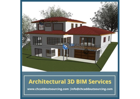 Architectural 3D BIM Services in USA, UK - CHCADD Outsourcing
