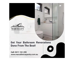 Get your bathroom renovations done from the best!
