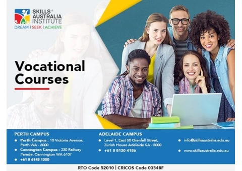 Give Wings To Your Career With Our Vocational Courses in Australia