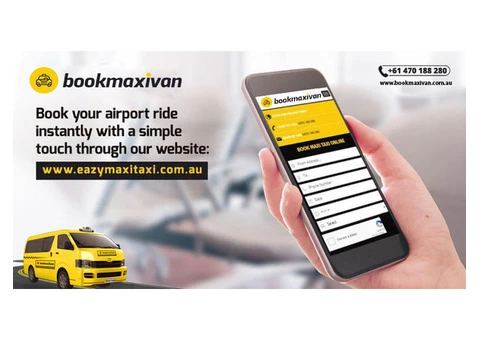 Book Maxi Taxi Services in Melbourne | Airport Transfers Melbourne