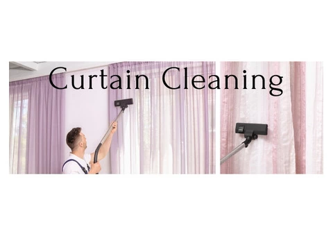 Our expert services for curtain cleaning in Melbourne
