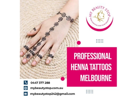 Choose the best Professional Henna Tattoos in Melbourne