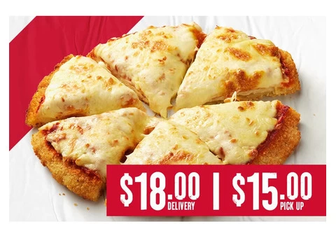 MARGHERITA SCHNITZZA On Sale Pizza Hut Orange - Orange, NSW