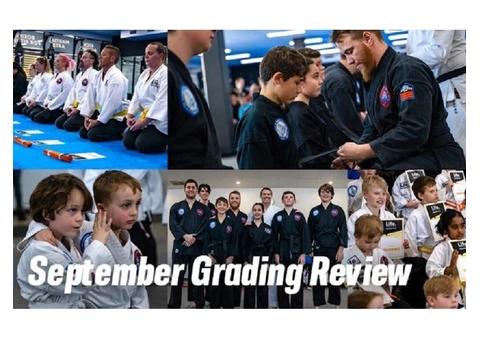 Successful Students in their Grading in Martial Arts