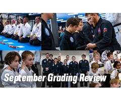 Successful Students in their Grading in Martial Arts