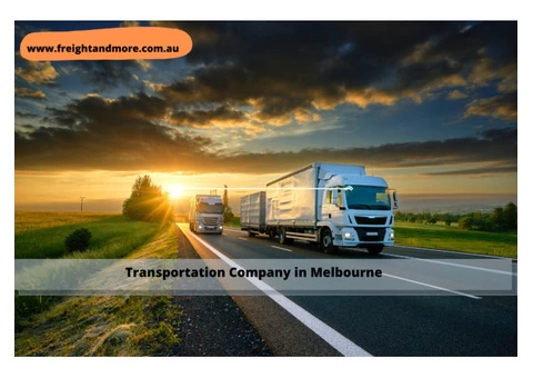 Transportation Companies Melbourne | Freight and More