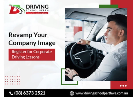 Enrol for corporate driver training Perth and enhance your business presence all over.