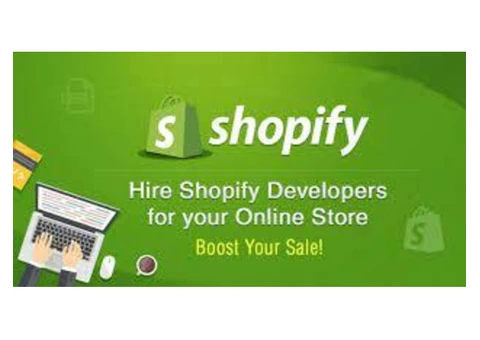 Get a wide range of Shopify eCommerce solutions