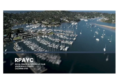 Royal Prince Alfred Yacht Club | Training Australia