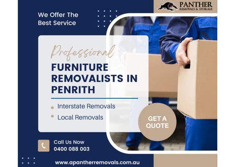 Interstate Removalists in Penrith