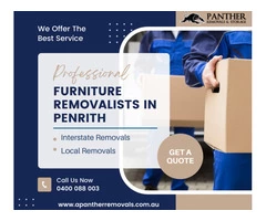 Interstate Removalists in Penrith