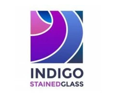Indigo Stained Glass