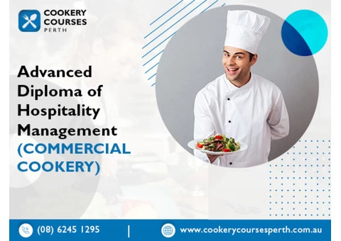 Become a Hospitality manager with advanced diploma in cookery