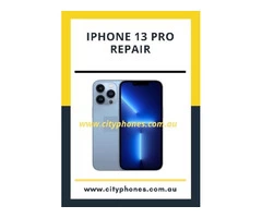 IPHONE 13 Pro Screen Repair in Melbourne by City Phones Using Genuine Repair Parts
