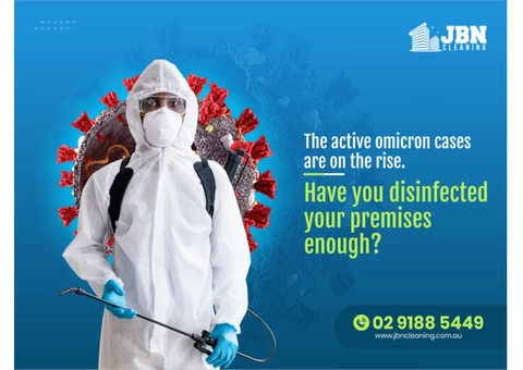 Best Omicron Cleaning Services Sydney- JBN Cleaning
