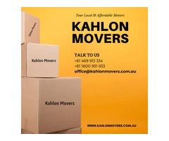 Small Movers Melbourne - Kahlon Movers Melbourne