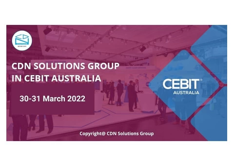 Meet CDN Solution at CeBit Australia 2022 powered by  SMB Digital