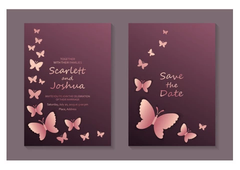 Thinking About Butterfly Wedding Invitation To Buy?
