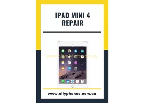 Make an Intelligent Choice by Selecting Best IPAD Mini 4 Repair Service Provider in Melbourne