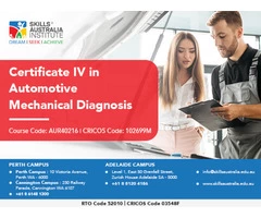 Best Education Institute in Australia To Study Certificate IV in Automotive Mechanical Diagnosis