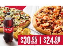 2 Large Pizzas On Sale Pizza Hut Orange - Orange, NSW