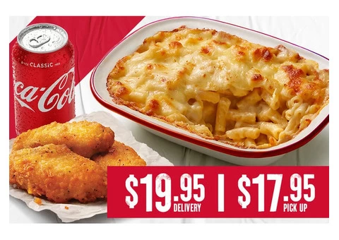 PASTA WINGS MEAL On Sale Pizza Hut Orange - Orange, NSW