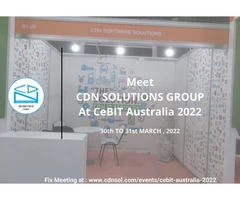 Meet CDN Solutions at CEBIT2022 Australia For Fascinating IT-related Talk this year.