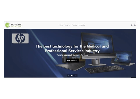 Dotline Computers Laptops Scanners Printers for Medical and Healthcare